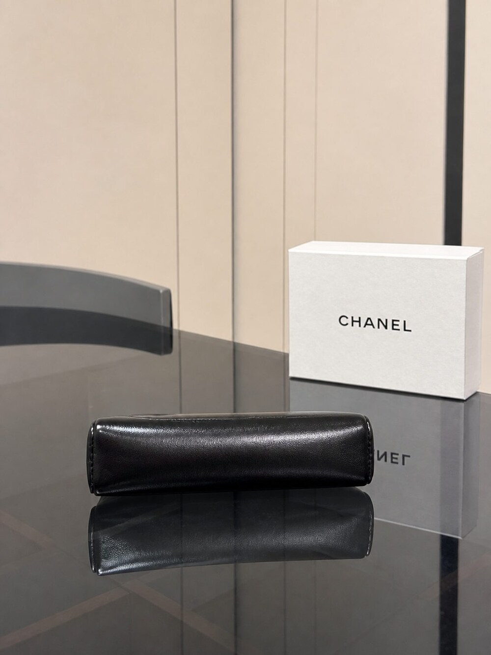 Chanel Nano Black Quilted Calfskin Tote Bag - Picture 6 of 7